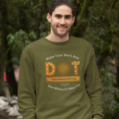 Sweatshirt Conception de la journée internationale des points