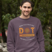 Sweatshirt Conception de la journée internationale des points