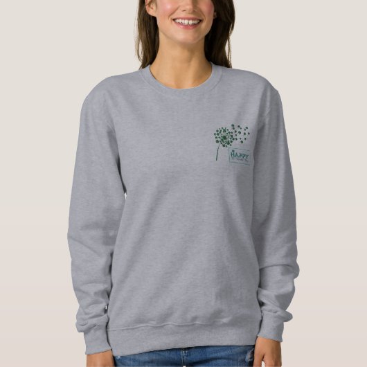 Sweatshirt Conception de la Saint Patrick (Devant)
