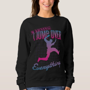 Sweatshirt Conception de l'homme de saut de Parkour