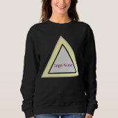 Sweatshirt Conception de logo triangle minimal (Devant)