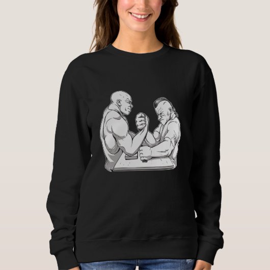 Sweatshirt Conception De Lutte Contre Les Armes Et De Lutte À (Devant)