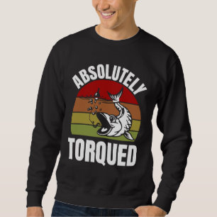 Sweatshirt Conception De Poisson Absolument Torqué