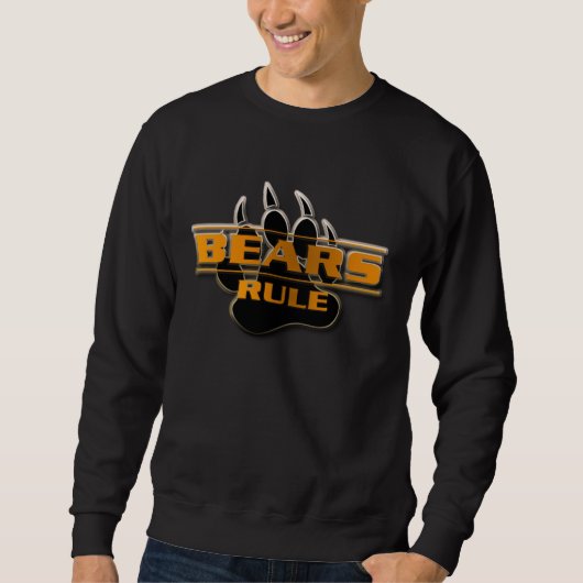 Sweatshirt Conception de règle Awesome Bears (Devant)