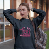 Sweatshirt Conception de sensibilisation au cancer du sein ro