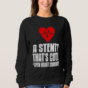 Sweatshirt Conception de survivant de transplantation cardiaq