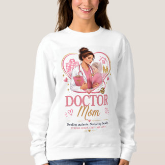Sweatshirt Conception de sweat-shirt pour maman docteur
