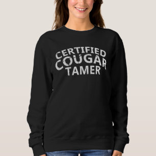Sweatshirt Conception de tamer de cougar certifié Mens