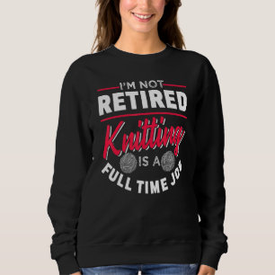 Sweatshirt Conception De tricots Pour Les Femmes Retraitées E
