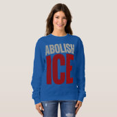 Sweatshirt Conception de typographie de protestation minimali (Devant entier)