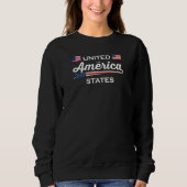 Sweatshirt Conception des États-Unis d'Amérique (Devant)