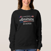 Sweatshirt Conception des États-Unis d'Amérique (Devant)