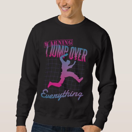 Sweatshirt Conception d'homme de Parkour (Devant)