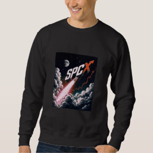 Sweatshirt Conception d'investisseur IPO SPCX SpaceX   Action