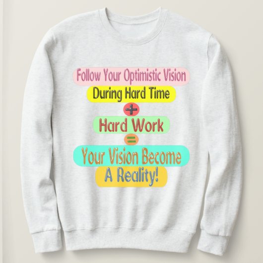 Sweatshirt Conception d'oeuvres d'art À propos de "Formule de (Design devant)