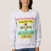 Sweatshirt Conception d'oeuvres d'art À propos de "Formule de (Devant)