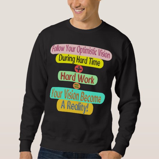 Sweatshirt Conception d'oeuvres d'art À propos de "Formule de (Devant)