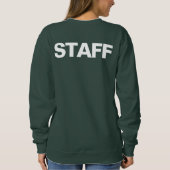 Sweatshirt Conception double face Membre du personnel Société (Dos)