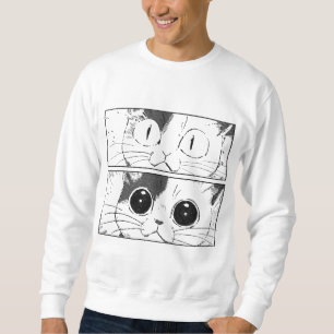 Sweatshirt Conception drôle de chat