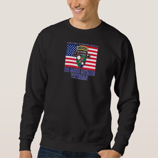 Sweatshirt Conception du dos du 3e bataillon des Rangers (Devant)