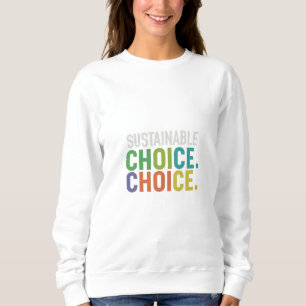 Sweatshirt Conception d'une lettre de choix multicouleur dura