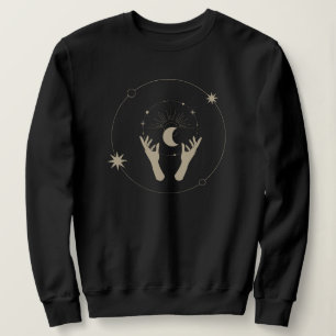 Sweatshirt conception esthétique de fantaisie au clair de lun