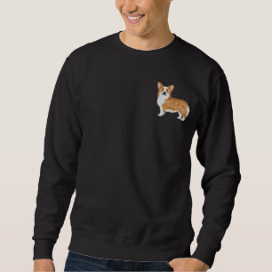 Sweatshirt Conception graphique de Pembroke Welsh Corgi rouge