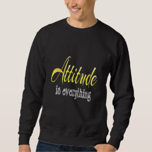 Sweatshirt Conception graphique de pensée positive 6