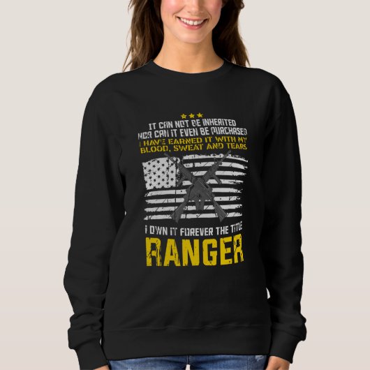 Sweatshirt Conception Militaire Ranger (Devant)
