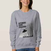 Sweatshirt Conception Motivative Clever Fox (Devant)