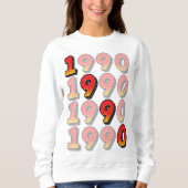 Sweatshirt Conception rétro 1990 (Devant)