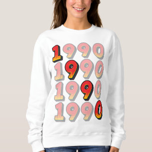 Sweatshirt Conception rétro 1990