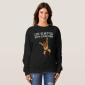 Sweatshirt Conceptions de Lucha Libre Hommes Femmes Lutte Mex (Devant entier)
