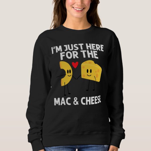 Sweatshirt Conceptions de Mac And Cheese pour hommes femmes p (Devant)