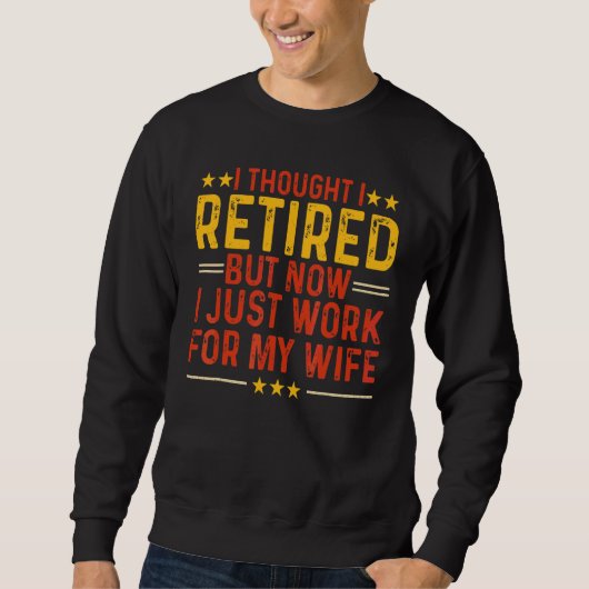 Sweatshirt Conceptions de retraite Hommes Papa Enterrement de (Devant)