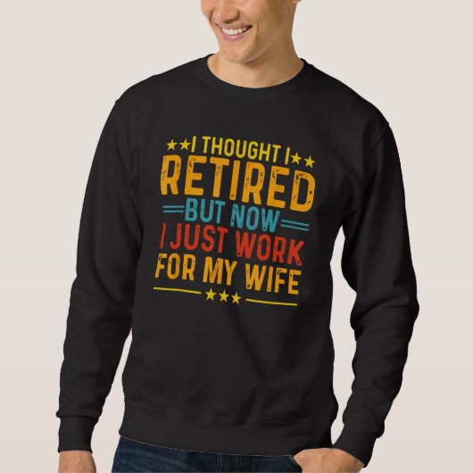 Sweatshirt Conceptions de retraite Hommes Papa Enterrement de (Devant)