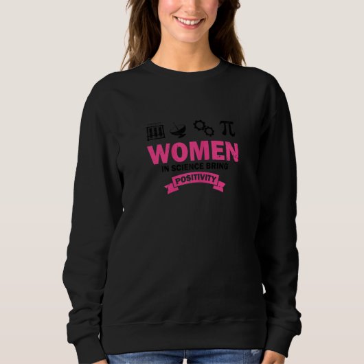Sweatshirt Conceptions de science féministe pour femmes tige (Devant)