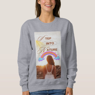 Sweatshirt Conceptions pied dans la nature