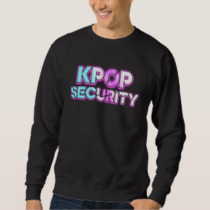 Sweatshirt Concert d'anniversaire drôle de sécurité K-Pop mam