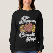 Sweatshirt Conchas Pan Dulce Latina Mexican Mujer Concha Past (Devant)