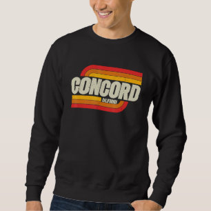 Sweatshirt Concord California Ca City Vintage