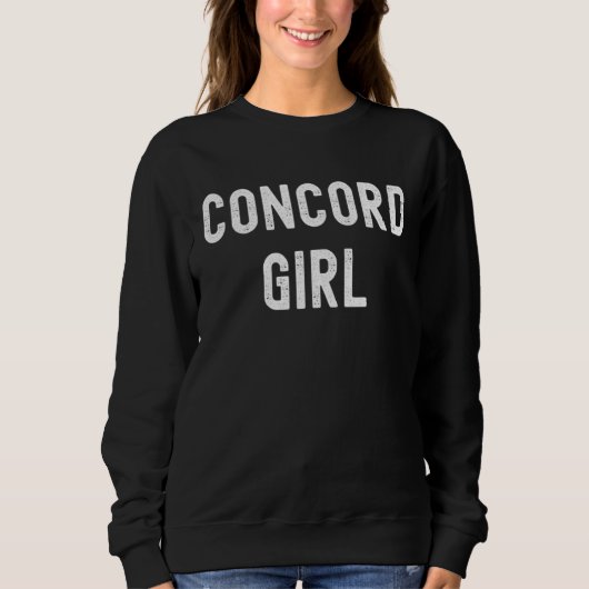 Sweatshirt Concord   Concord Girl (Devant)