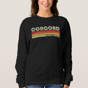 Sweatshirt CONCORD NC CAROLINE NORD Funny City Accueil Racine