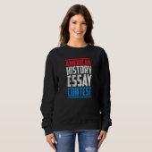 Sweatshirt Concours d'histoire américaine (Devant entier)