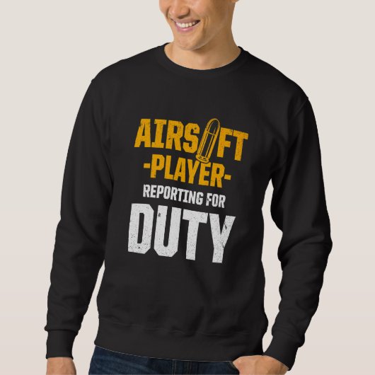 Sweatshirt Concours Sport d'équipe de joueurs Airsoft (Devant)