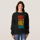 Sweatshirt Conducteur d'ambulance pour du café (Devant entier)