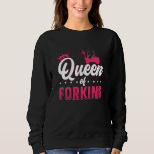 Sweatshirt Conducteur de transport routier Reine du conducteu