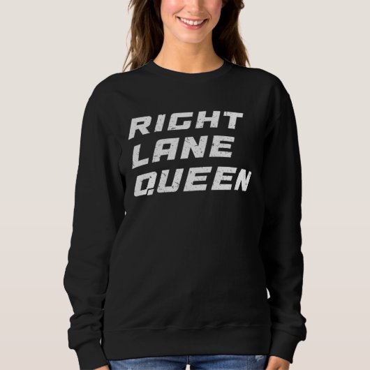 Sweatshirt Conductrice de poids lourd (Devant)