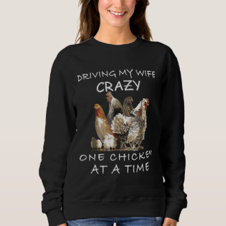 Sweatshirt Conduire Ma Femme Fou Un Pouce À La Fois