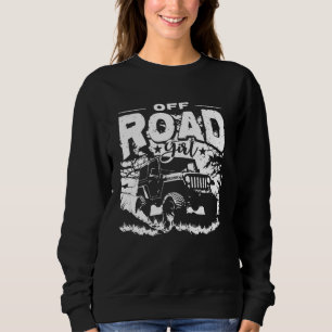 Sweatshirt Conduite Tout Terrain Voiture Camion Fille Tracteu